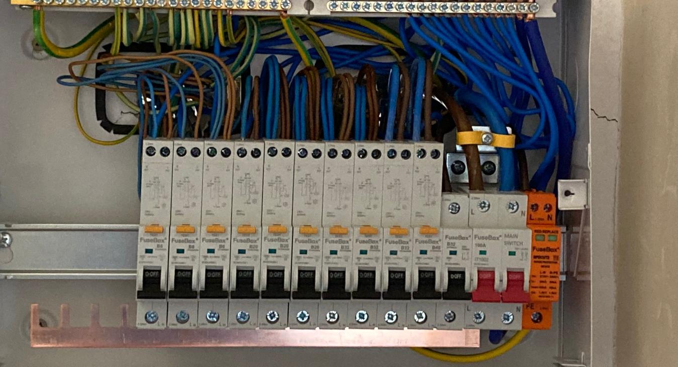 Consumer unit upgrade electrician in Robertsbridge
