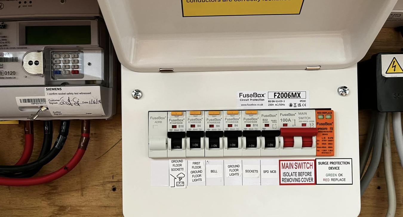 New fuse-box installation in Tunbridge Wells